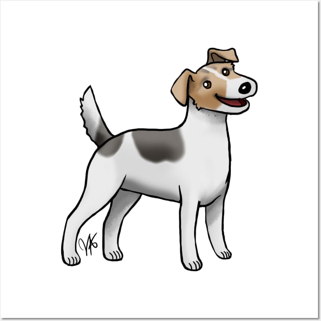 Dog - Parson Russell Terrier - Tri-Color Wall Art by Jen's Dogs Custom Gifts and Designs